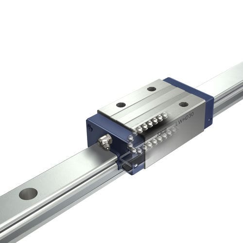 Gleitläufer-Linearführung - LWH series - IKO Nippon Thompson Europe - Kugel / Edelstahl / breit