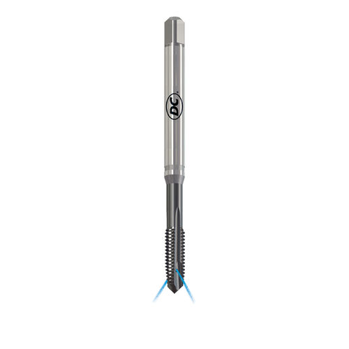 Maschinengewindebohrer für Durchgang - Q323VS-4 - DC SWISS SA - Monoblock / geradegenutet / HSSE-PM