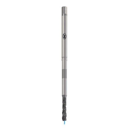 Maschinengewindebohrer für Sackloch - RTS565VS-3 - DC SWISS SA - Monoblock / Langschaft / spiralgenutet