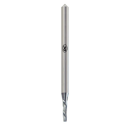Maschinengewindebohrer für Durchgang - TAZ40VS - DC SWISS SA - Monoblock / spiralgenutet / HSS-E