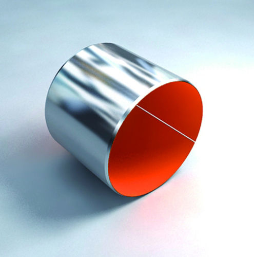 Zylinderförmiges Gleitlager - IB022 - IDEAL BEARING INC. - Dekorputz / Stahl / Kohlenstoffstahl