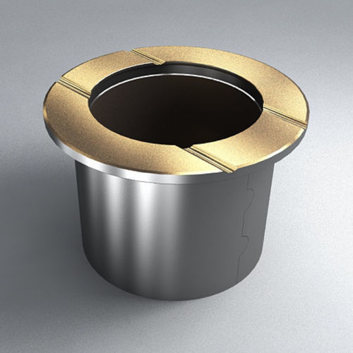Zylinderförmiges Gleitlager - IB037 - IDEAL BEARING INC. - Stahl / Bronze / Kohlenstoffstahl