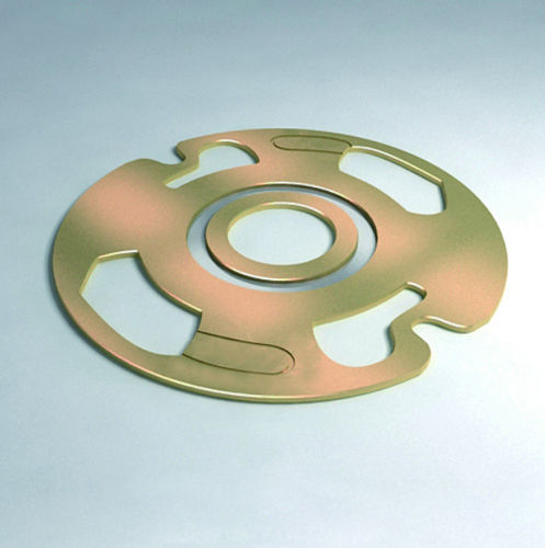 Axialdruck-Unterlegscheibe - IB039 - IDEAL BEARING INC. - elastisch / rund / Aluminium