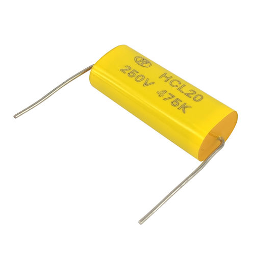 Kondensator / metallisierte Polypropylenfolie - HCL series - Xiamen Hongfa Electroacoustic Co.,Ltd. - Polyesterfolie / Axial / selbstreparierend