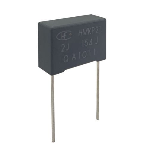 Kondensator / metallisierte Polypropylenfolie - HM series - Xiamen Hongfa Electroacoustic Co.,Ltd. - Radial / Impuls / DC