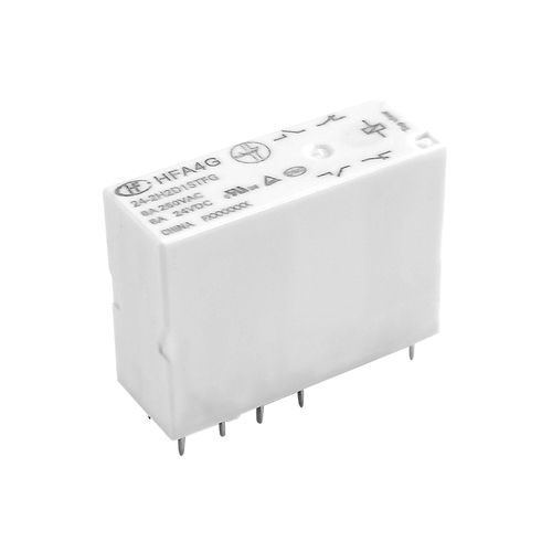 Elektromechanisches Relais / DC - HFA4G - Xiamen Hongfa Electroacoustic Co.,Ltd. - Miniatur / für Leiterplatten / IEC
