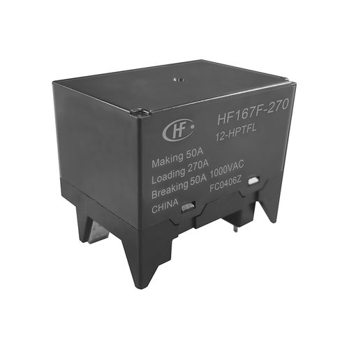 Elektromechanisches Relais / DC - HF167F-270 - Xiamen Hongfa Electroacoustic Co.,Ltd. - 1NO / kompakt / für Oberflächenmontage