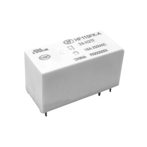 Elektromechanisches Relais / AC - HF115FK-A - Xiamen Hongfa Electroacoustic Co.,Ltd. - 1NO / 2NO / Miniatur