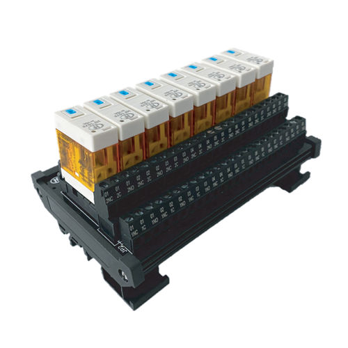 Schaltrelaismodul - HFGD7-5 series - Xiamen Hongfa Electroacoustic Co.,Ltd. - Hutschienen