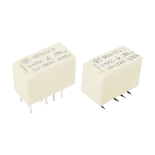 Elektromechanisches Relais / DC - HFD3-H series - Xiamen Hongfa Electroacoustic Co.,Ltd. - AC / Miniatur / für Oberflächenmontage