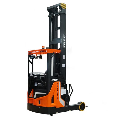 Elektro-hydraulischer Schubmaststapler - RT series - Noblelift Intelligent Equipment Co., Ltd. - Sitz / zum Laden / Hochgeschwindigkeit