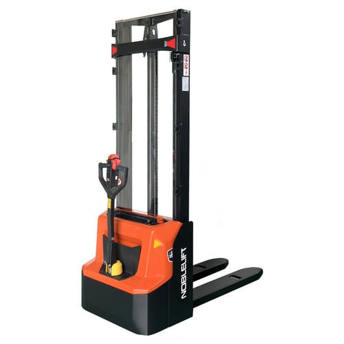 Batteriebetriebener Stapler - PSE12 series - Noblelift Intelligent Equipment Co., Ltd. - Begleiter / 24 V / 12 V