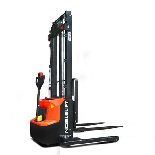 Batteriebetriebener Stapler - PSE12 series - Noblelift Intelligent Equipment Co., Ltd. - Begleiter / 24 V / 12 V