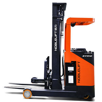 Elektro-hydraulischer Schubmaststapler - RT150 - Noblelift Intelligent Equipment Co., Ltd. - Sitz / für enge Gänge / für Lagerhallen