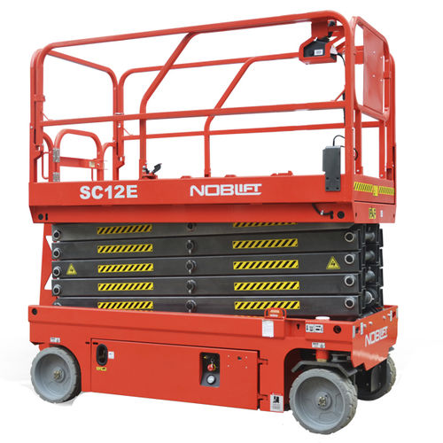 Mobile Scherenarbeitsbühne - SC1 series - Noblelift Intelligent Equipment Co., Ltd. - elektrisch / hydraulisch / Innen- und Außenbereich