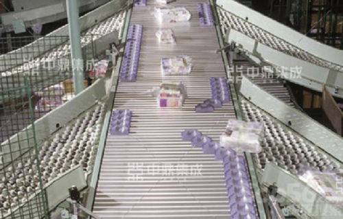 Förderer-Sortiersystem - Noblelift Intelligent Equipment Co., Ltd. - mit Schieber