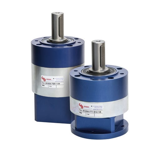 Planetengetriebe - R 105 A series - BERNIO ELETTROMECCANICA s.n.c. - koaxial / mit Vollwelle / 50 - 100 Nm