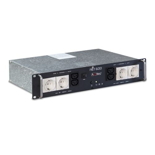 19"RackUSV NET600 AUNILEC Interaktive Line / einphasig / VRLA