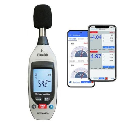 Überwachungs-Schallsensor - BlueDB - Motionics, LLC - Mess / Aufzeichnung / kabellos