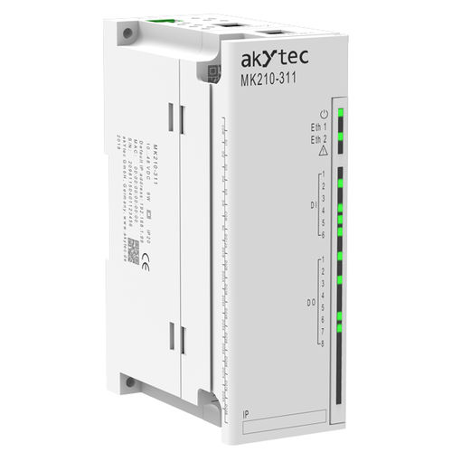 Digitales E/A-Modul - MK210 DI+DO series - akYtec GmbH - Ethernet / Modbus TCP / USB