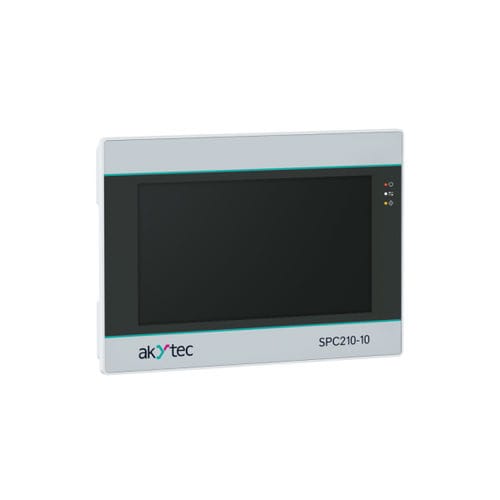 Modbus-SPS - SPC210 - akYtec GmbH - mit Touchscreen / mit integriertem HMI / Echtzeit