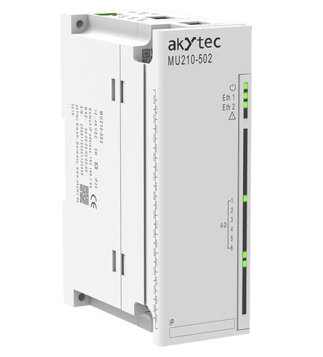 Analoges Ausgangsmodul - MU210-502 - akYtec GmbH - Modbus TCP / Ethernet / Sicherheit