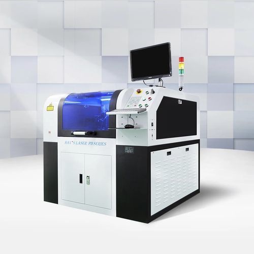 Laser-Schneidemaschine - PD5060-CO2-60-CCD - Han's Laser Technology Co., Ltd - einphasig / Hochpräzision / fliegend