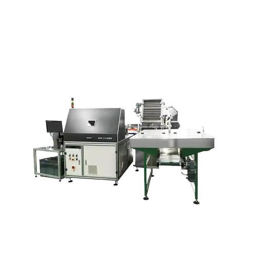 UV-Laser-Markiermaschine - HANS1500D - Han's Laser Technology Co., Ltd - Kunststoff / integrierbar / für kontinuierliche Produktionslinien