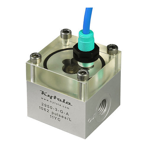 Ovalrad-Durchflussmesser - 2950 series - Kytola Instruments Oy - Volumen / für Öl / Aluminium