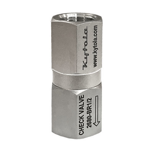 Rückschlagventil für Gas - 2680B - Kytola Instruments Oy - G / innen/innen / Edelstahl