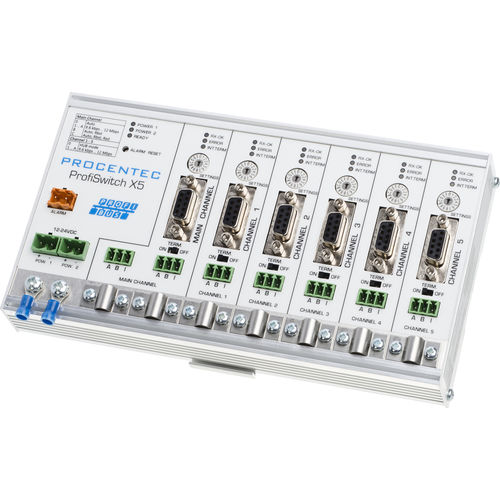 Kommunikations-Repeater - 17030X - PROCENTEC - für Netzwerk / PROFIBUS / für Transmissionsmessungen