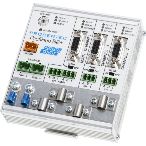 Repeater für Netzwerke - 17210R - PROCENTEC - PROFIBUS / isoliert