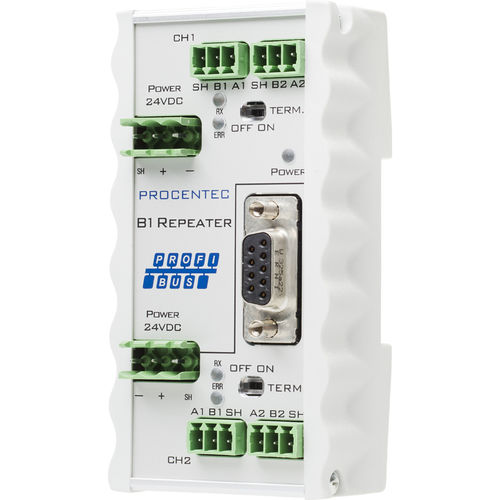 Repeater für Netzwerke - 101-00201A - PROCENTEC - Schnittstellen / PROFIBUS