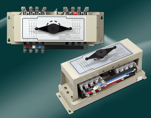 Manueller Transferschalter - BTS3BE0100, BTS4BE0100 - Kutai Electronics Industry Co., Ltd. - auf Rahmen / 3-polig / 4-polig