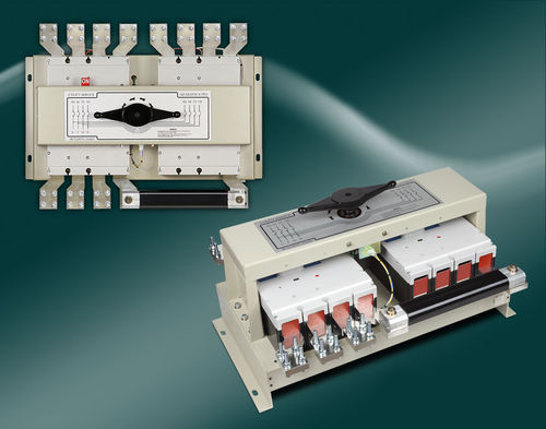 Manueller Transferschalter - BTS3BE1600, BTS4BE1600 - Kutai Electronics Industry Co., Ltd. - auf Rahmen / 3-polig / 4-polig