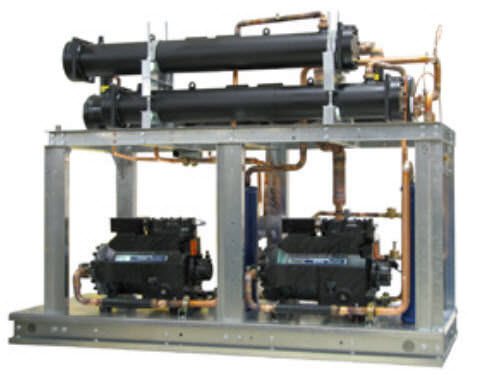 Wasserrückkühler - General Air Products - mit halb-hermetischem Verdichter / Wasserkondensation