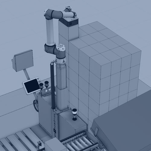 Roboter-Palettiersysteme - COPALLETIZER - Inser Robótica S.A - für die Lebensmittelindustrie / für Kartons / für Nahrungsmittel