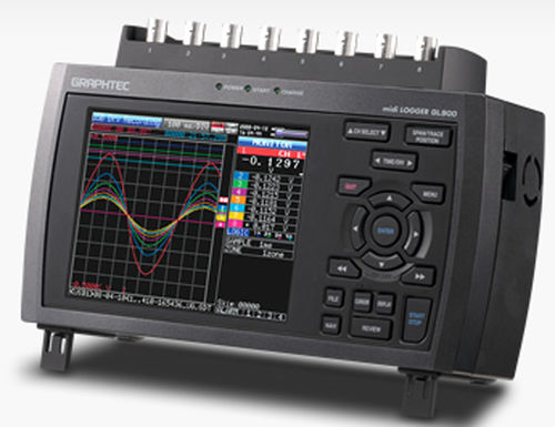 Temperatur-Datenlogger - GL900 Series - Graphtec - Spannung / USB / mit LCD-Display