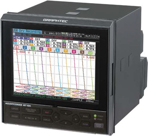 Papierloser Rekorder - MT100 - Graphtec - IP65 / Multifunktion