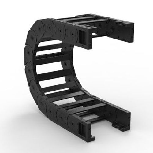 Energieführungskette zum Öffnen - H57SC - Brevetti Stendalto - Nylon / modulierbar / für schwere Lasten