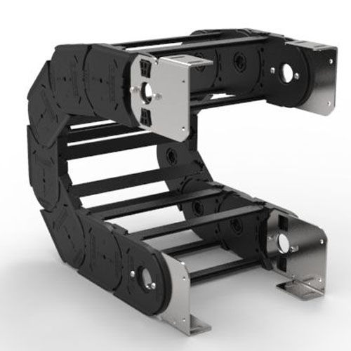 Energieführungskette zum Öffnen - H110SC - Brevetti Stendalto - Nylon / mit Trennern / modulierbar