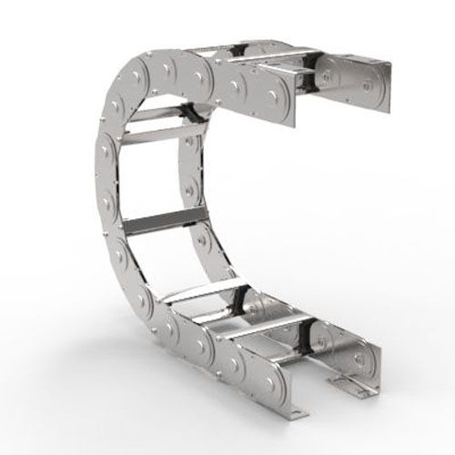 Offene Energieführungskette - 30NT - Brevetti Stendalto - Stahl / Edelstahl / mit lösbaren Aluminiumstegen