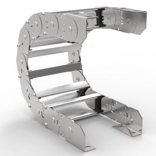 Offene Energieführungskette - 35LT - Brevetti Stendalto - Stahl / Edelstahl / mit lösbaren Aluminiumstegen