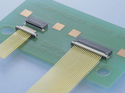 Kabel-an-Karte-Steckverbinder - DCC series - KEL CORPORATION - koaxial / PCB / rechteckig