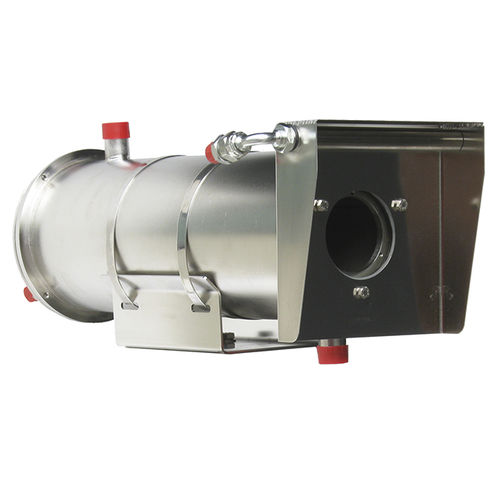 Gehäuse für Kamera - ACQ07X200 - TELEA TECNOVISION SRL - zylinderförmig / Edelstahl / für hohe Temperaturen