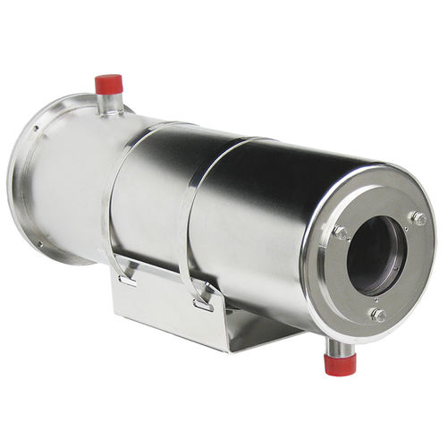 Gehäuse für Kamera - ACQ07X100 - TELEA TECNOVISION SRL - zylinderförmig / Edelstahl / unter Druck