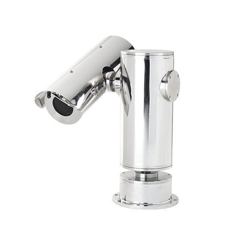 Gehäuse für Kamera - PTZ250-CR/230 - TELEA TECNOVISION SRL - Flansch / zylinderförmig / Edelstahl