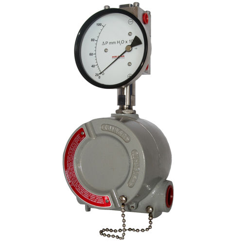 Differential-Manometer - EX 200 DGR - Hirlekar Precision Instruments, Pune - mit Zifferblatt-Anzeige / NPT 1/4 / BSP 1/4