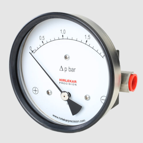 Differential-Manometer - DX 10 - Hirlekar Precision Instruments, Pune - analog / Flansch / NPT 1/4