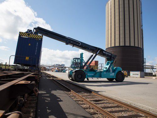 Teleskoplader für Containertransport - SMV series - Konecranes - für Schwerlasten